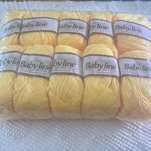 Babyline Yellow Yarn Bundle